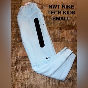 Nike Tech- Kids' Sky Blue Joggers Brand New With Tags Size Small Kids
